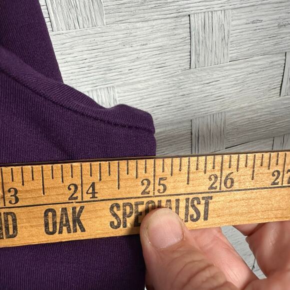 Banana Republic soft long sleeve t-shirt dark purple normcore casual plus size ￼ - Picture 9 of 10